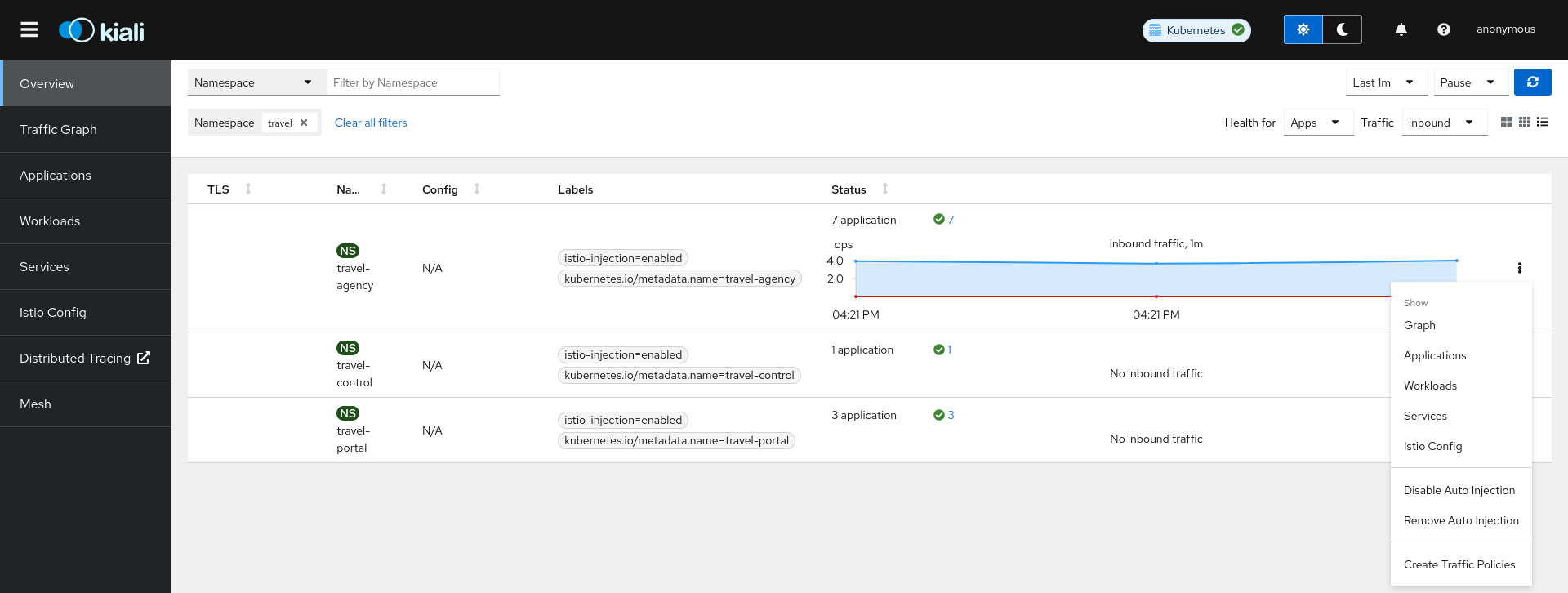 Namespace Actions Namespace Actions